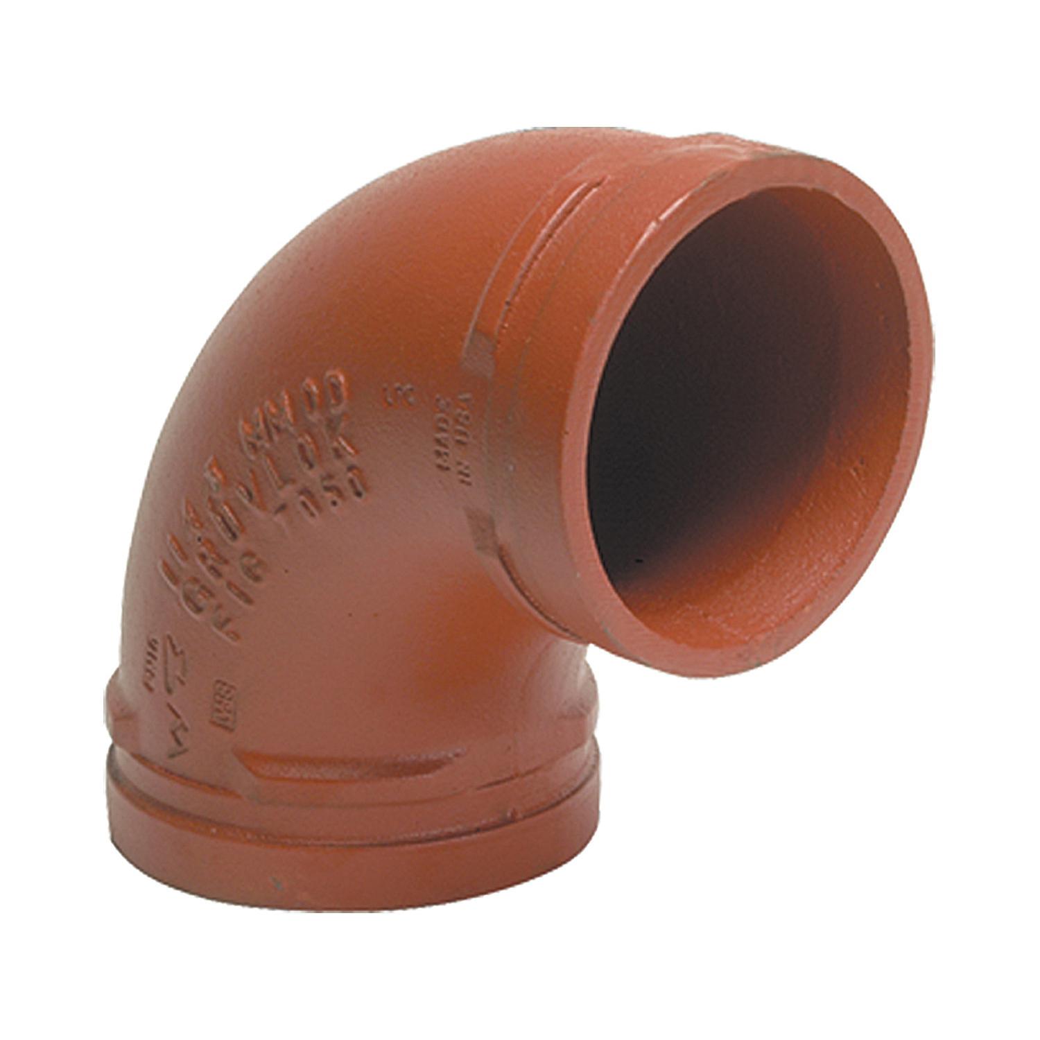 GRUVLOK  FIG 7050 Standard 90 deg Pipe Elbow