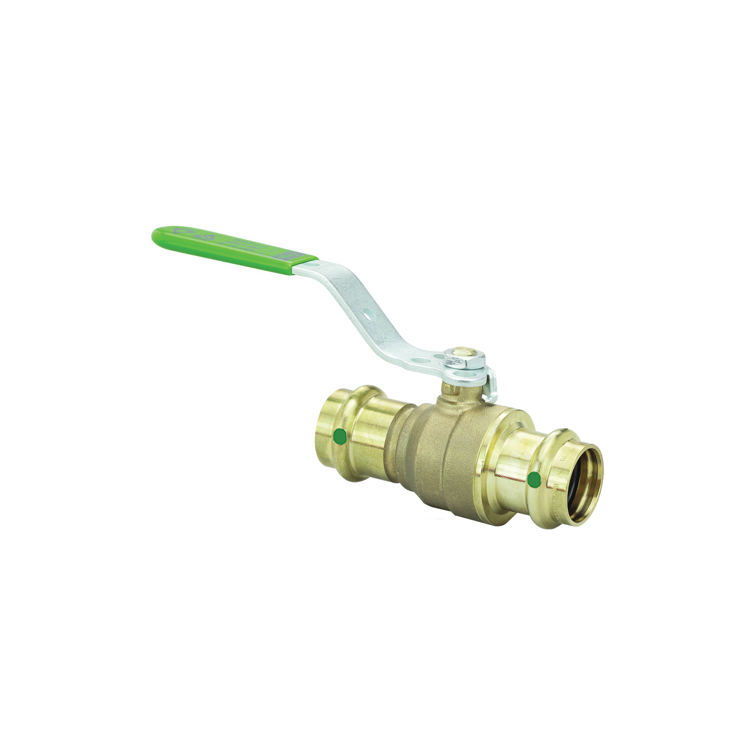 ProPress Lead Free Bronze Ball Valve With Lock Metal Handle