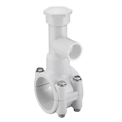 Spears White Hot-Tap Saddle