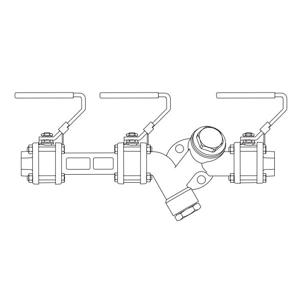 Spirax STS17.2 Pipeline Connector Steam Trapping Station, Double Isolation