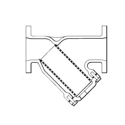 Spirax Sarco Y-Strainer Illustration