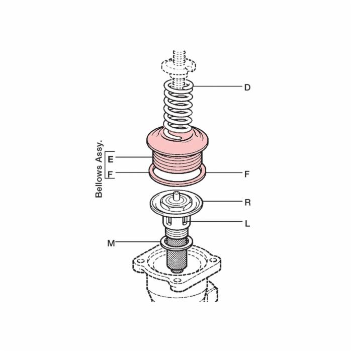 Spirax Sarco BRV/LRV/SRV2S Bellows Assembly