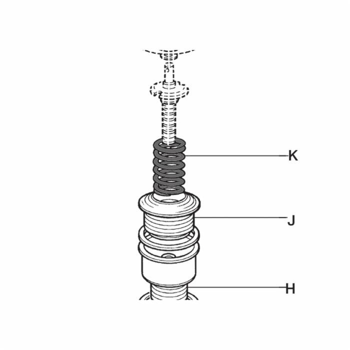 Spirax Sarco Grey Pressure Adjustment Spring for BRV2S/BRV71/BRV73