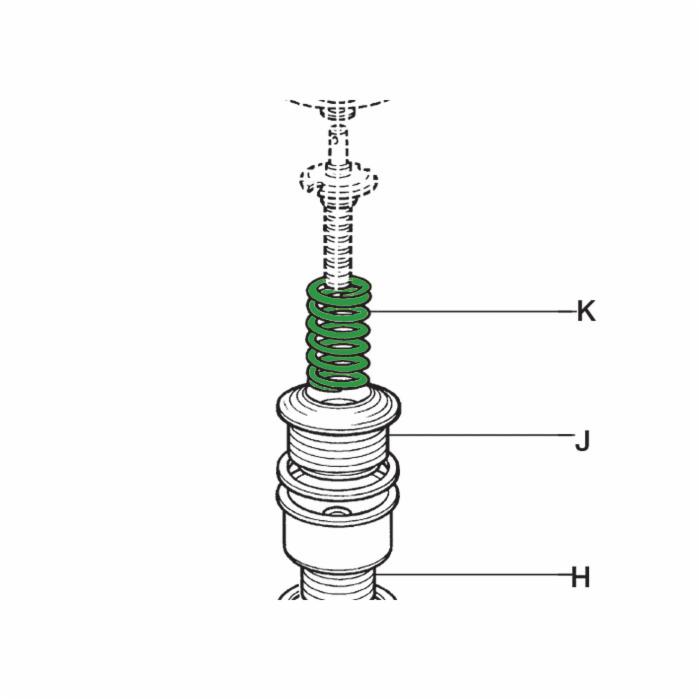 Spirax Sarco Green Pressure Adjustment Spring for BRV2S/BRV71/BRV73