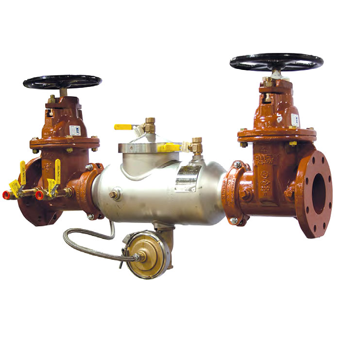 Apollo 4ALF Backflow Preventer with OS&amp;Y Shut-off valves