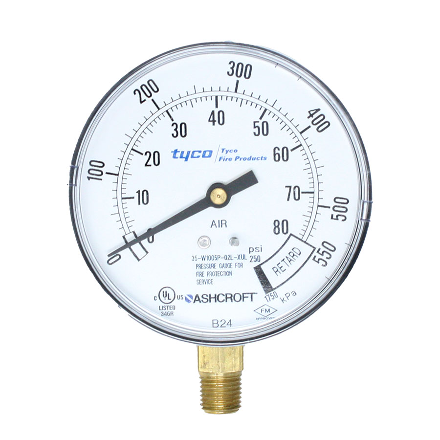 Tyco 92-343-1-012 Air Gauge