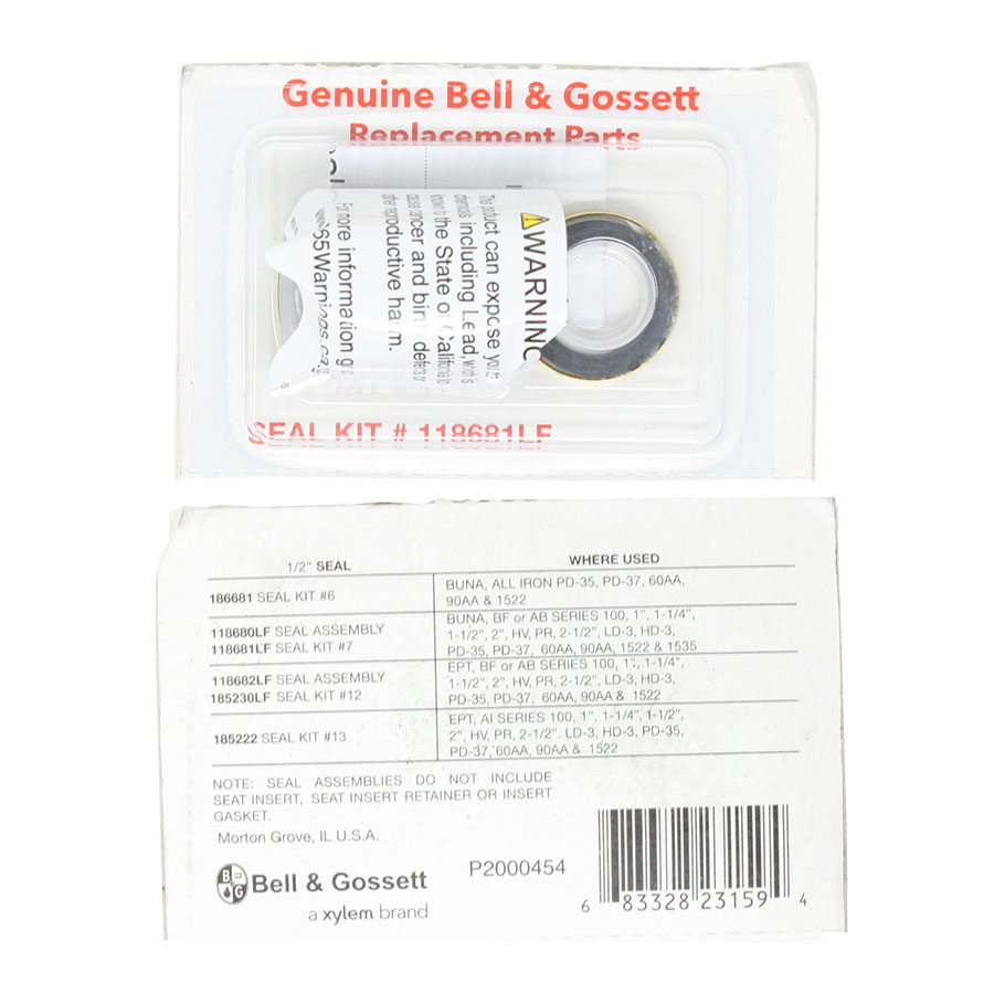 Bell & Gossett 118681LF Seal Kit