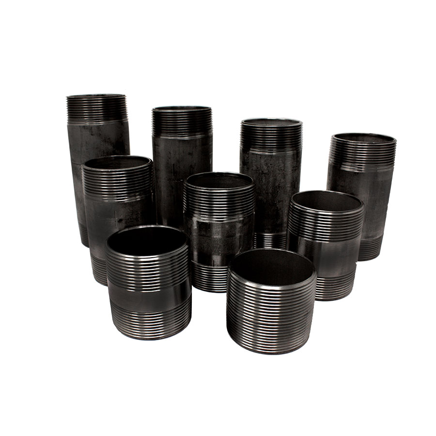 Ward Black Pipe Nipple Run Assortment with 9 pieces