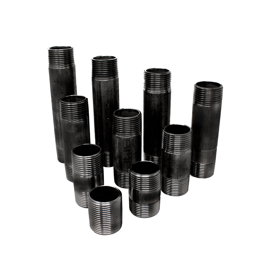 Ward Black Pipe Nipple Run Assortment with 10 pieces