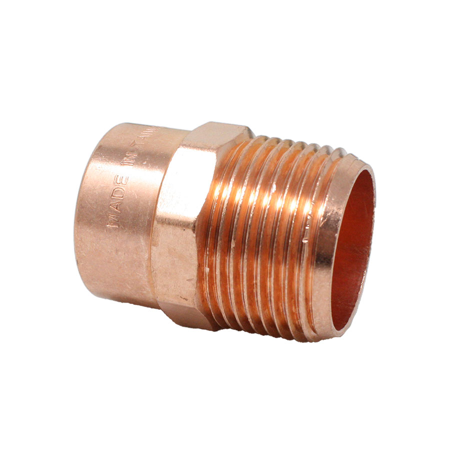 Copper C x MNPT Tube Adapter