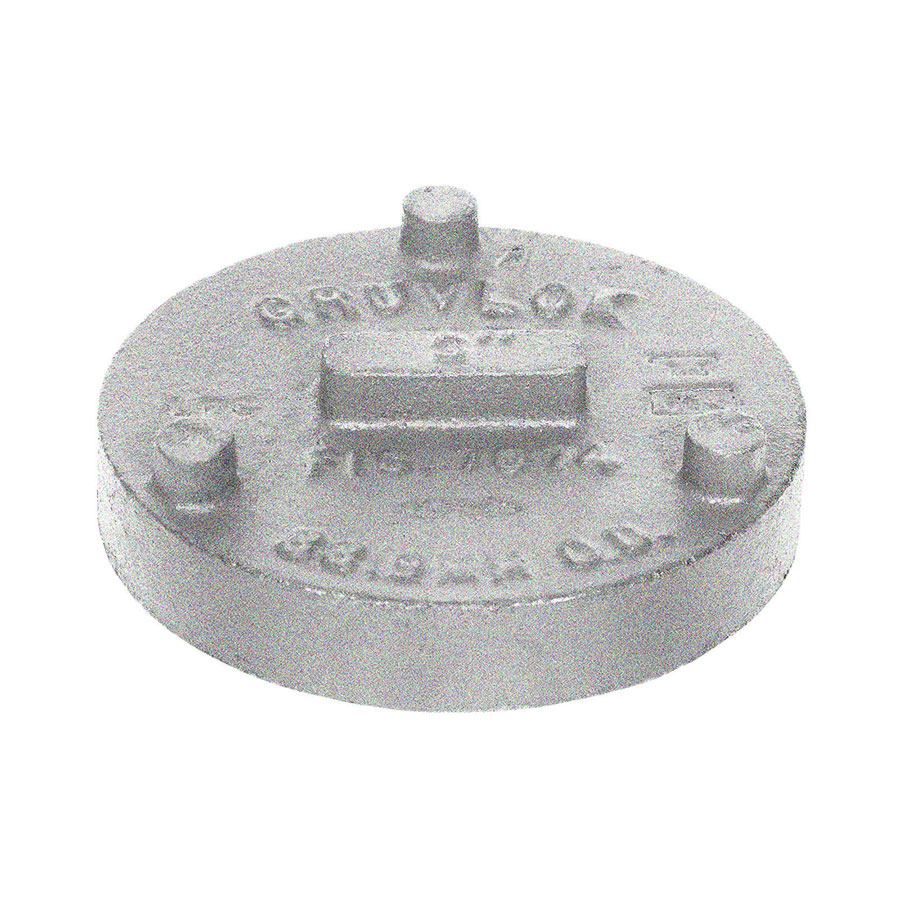 Gruvlok FIG 7074 Galvanized Pipe Cap