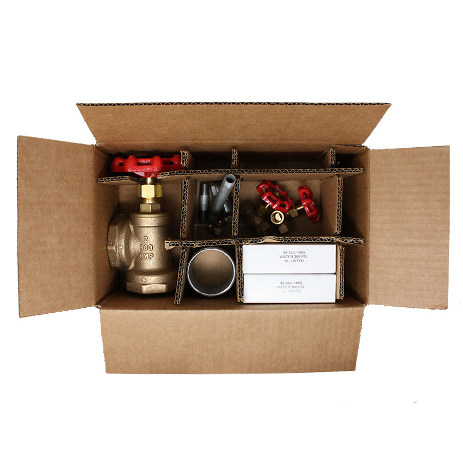 Fire Protection Riser Check Valve Trim Boxed Kit