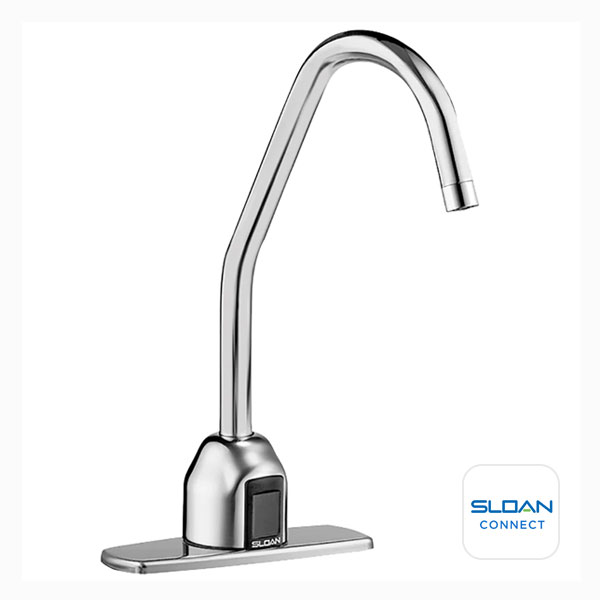 Sloan Optima ETF-700 Laminar Faucet with Trim Plate