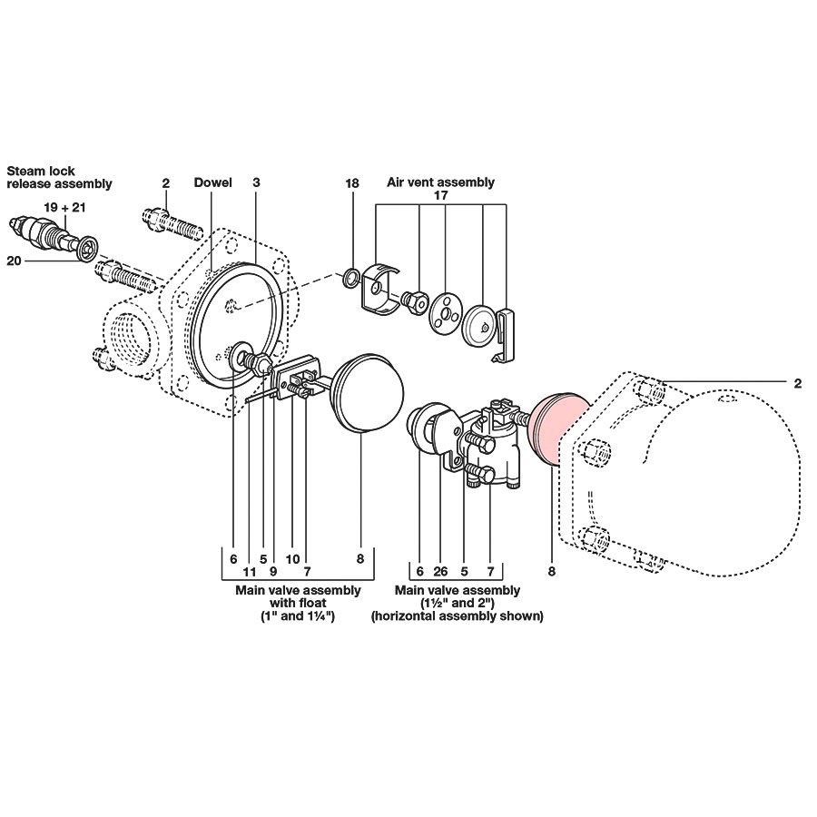 Spirax Sarco FT46 Float Kit