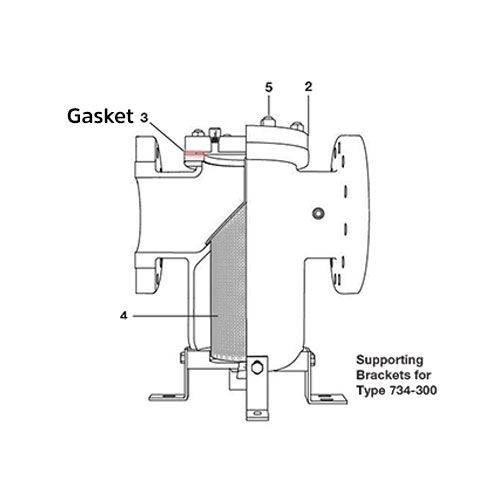 Spirax Sarco 700 Series Bucket Strainer Gasket