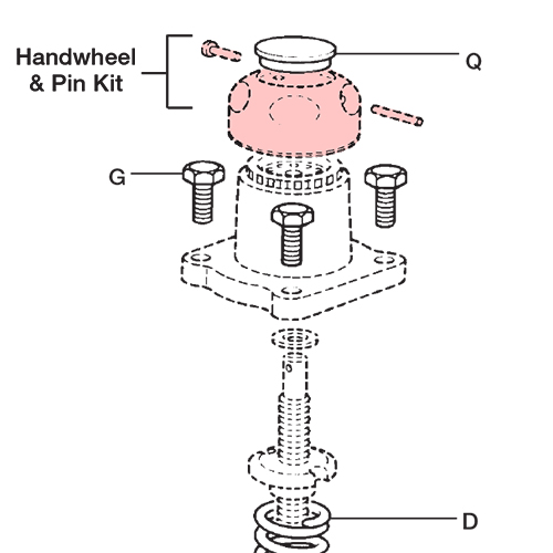 Spirax Sarco BRV2 Handwheel