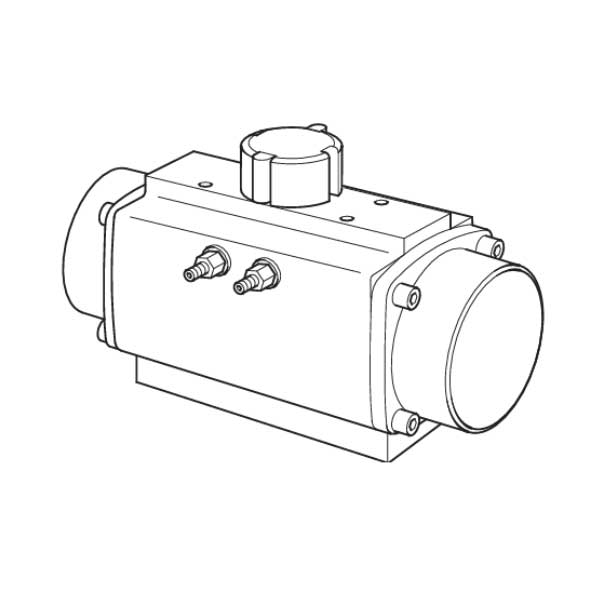 Spirax Sarco BVA300 Actuator Illustration