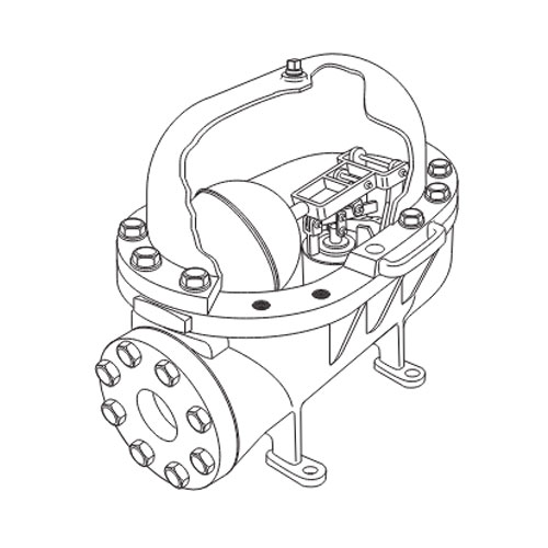 Spirax FA450 Liquid Drain Trap, 3" or 4"