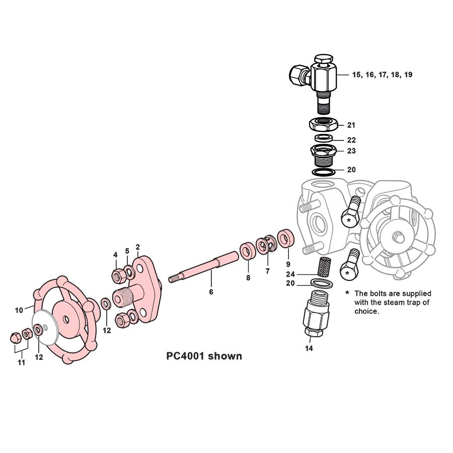 Spirax Sarco Piston Valve Assembly