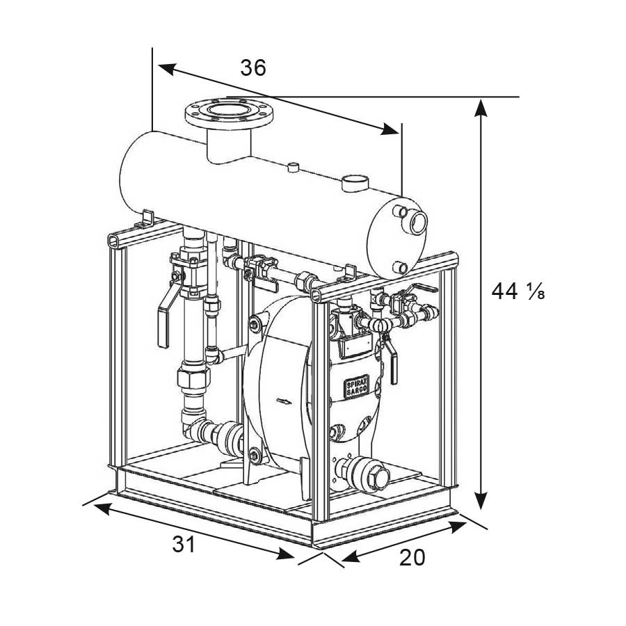 Spirax Sarco PPEC Simplex Pump Package