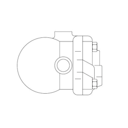 Spirax Sarco CA14 Liquid Drain Trap Drawing