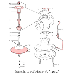 Spirax Sarco 25P Rebuild Kit