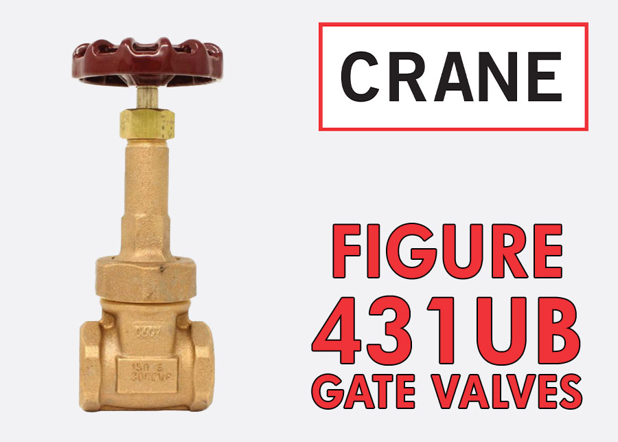 Crane 431UB Gate Valves